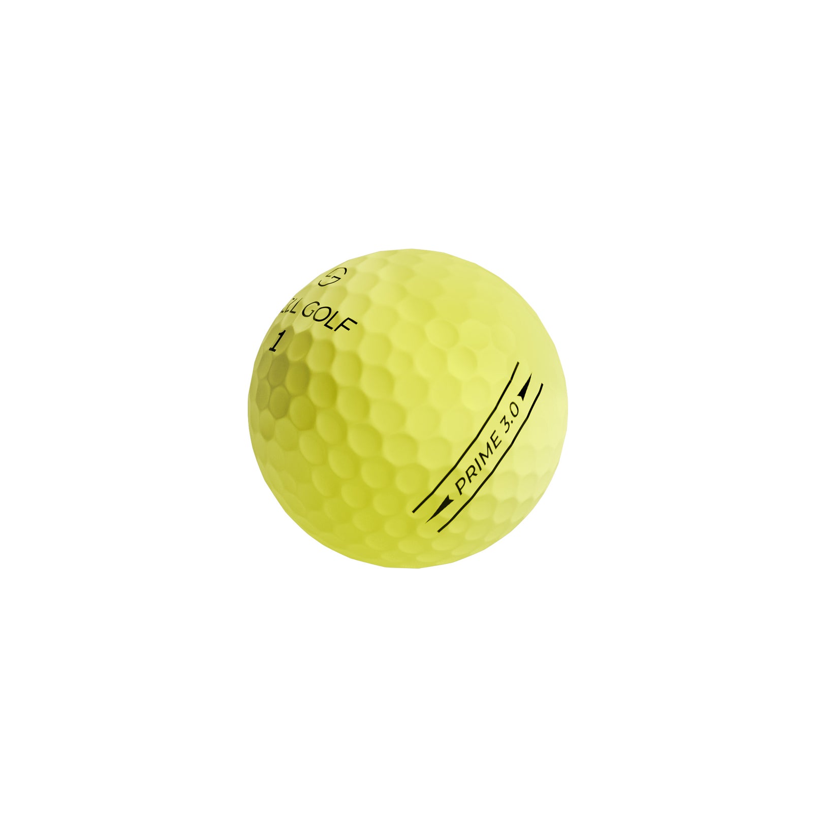 PRIME 3.0 golf ball Golf Ball Snell Golf Yellow