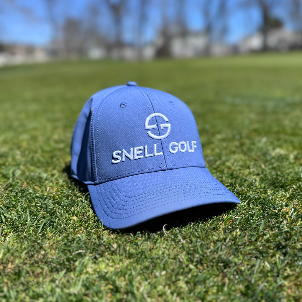 Stratus golf hat Hats Snell Golf Mineral Blue