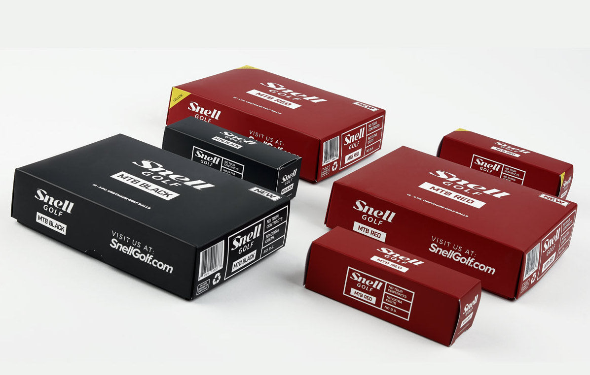 2ダース Snell MTB RED スネル 新品 スネルゴルフ MTB RED 使ってみます | ◇ 知ったかぶりー