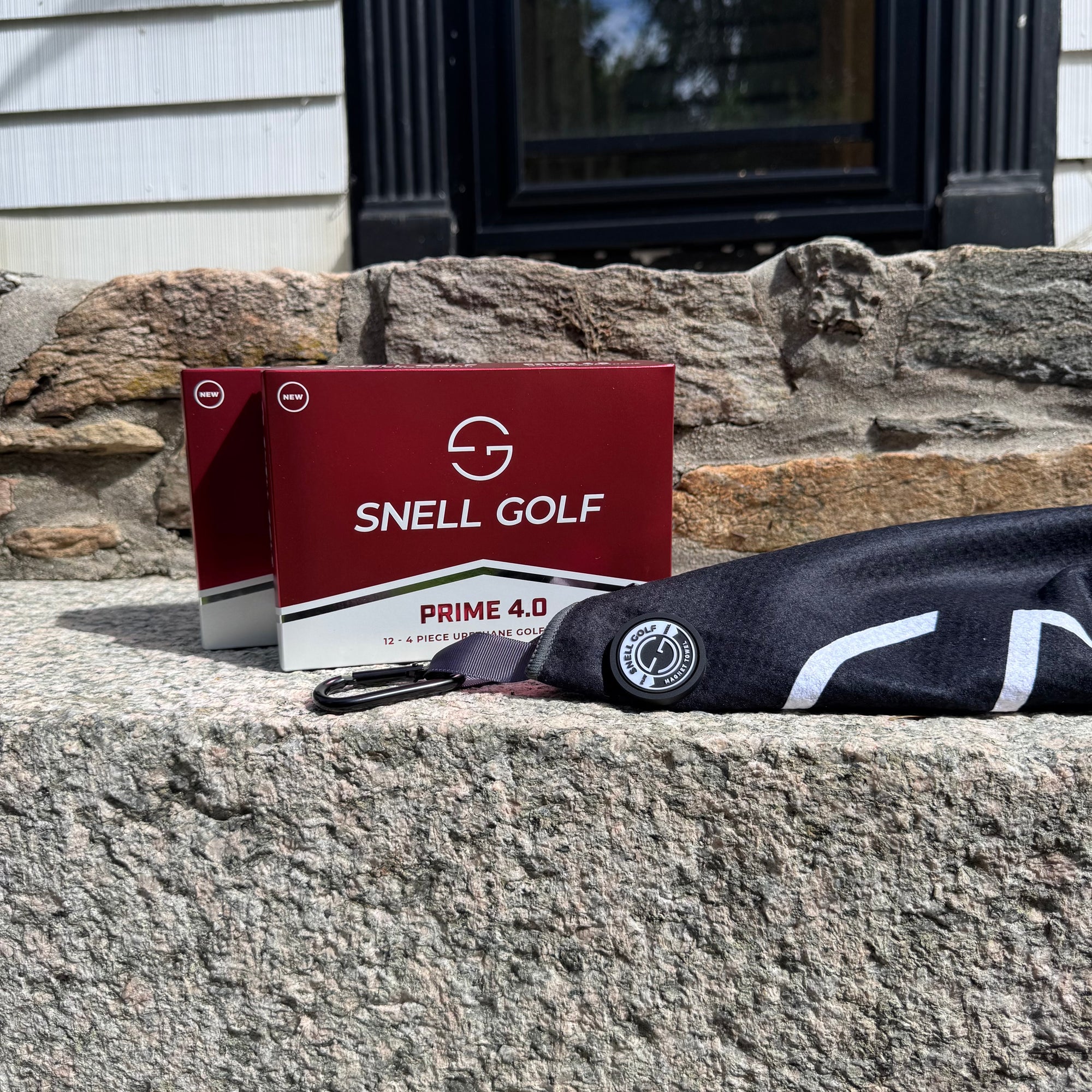 2025 Father's Day Golf Bundle Golf Ball Snell Golf Prime 4.0 White Black