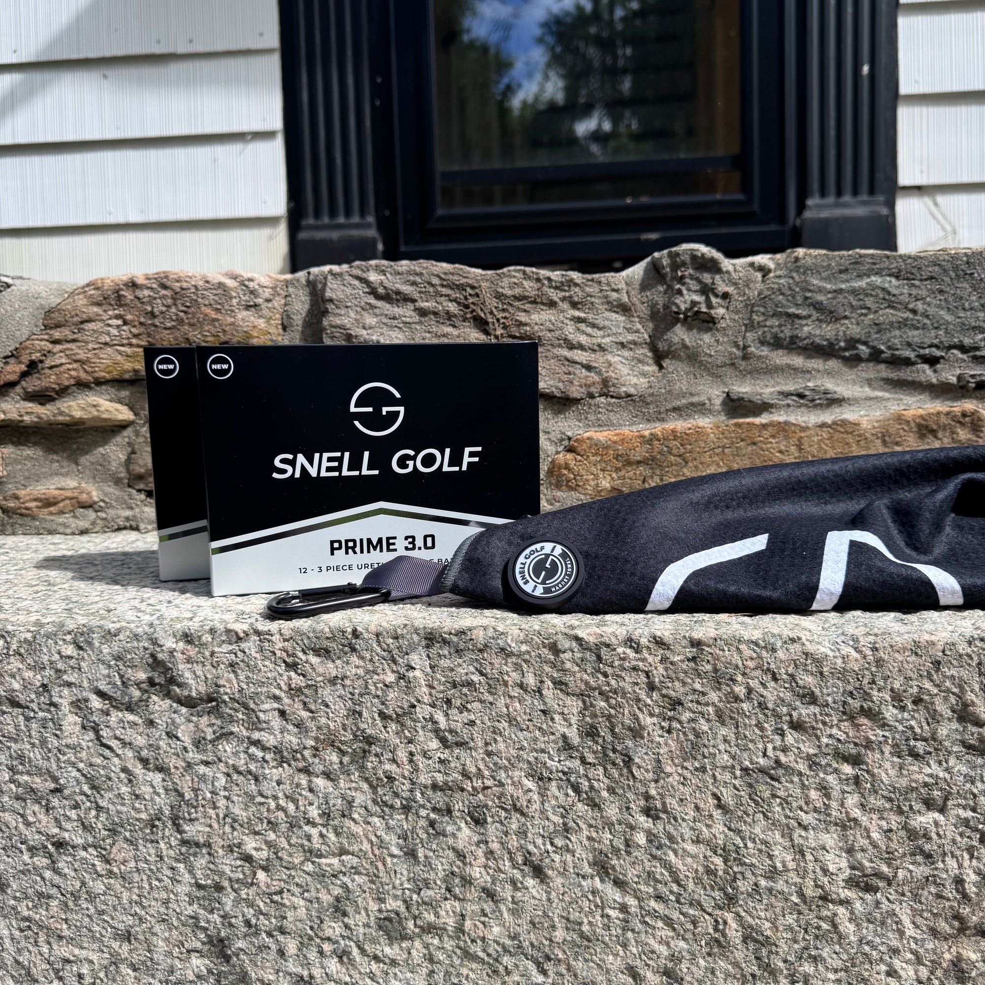 2025 Father's Day Golf Bundle Golf Ball Snell Golf Prime 3.0 White Black