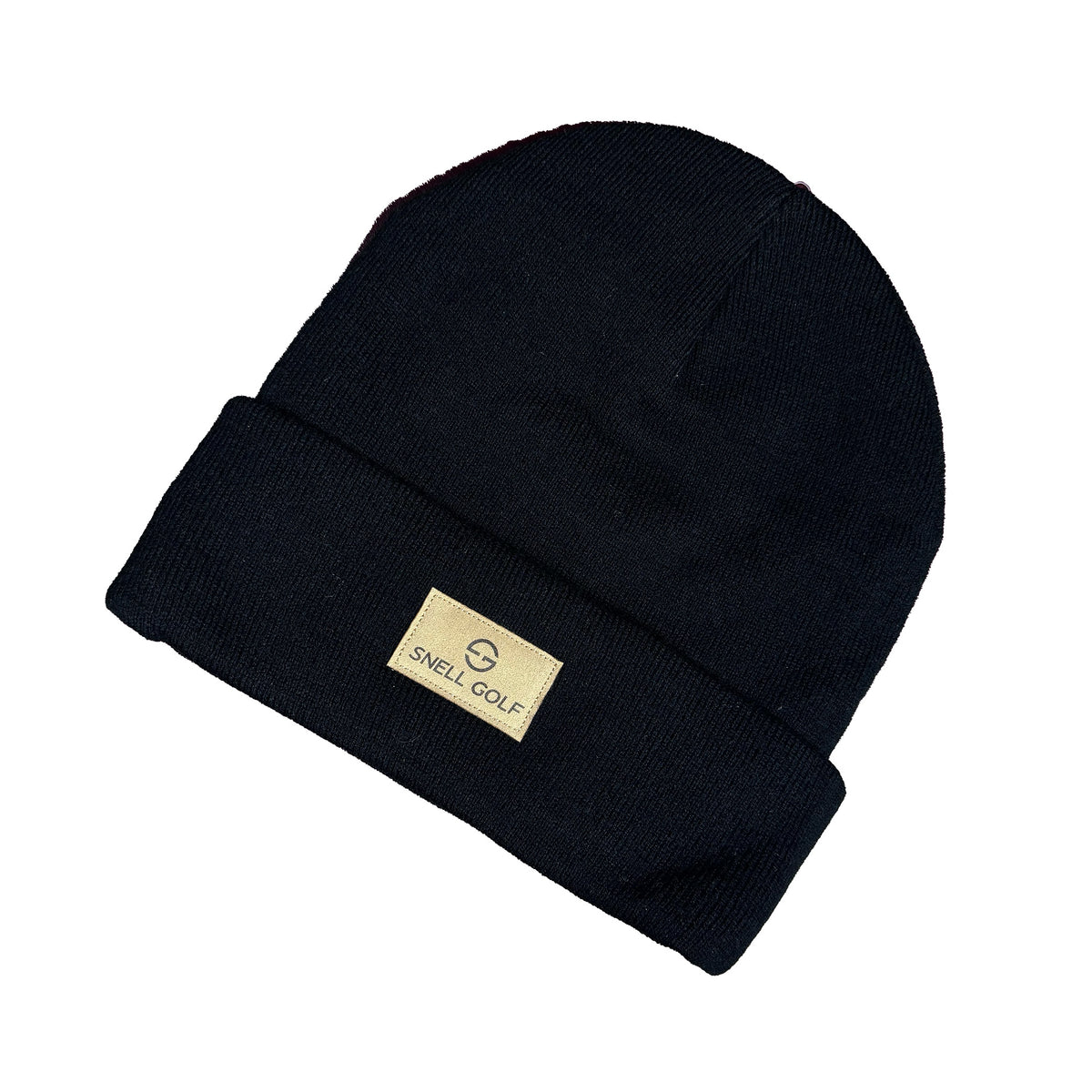 Lifestyle Knit Beanie Hats Snell Golf Black