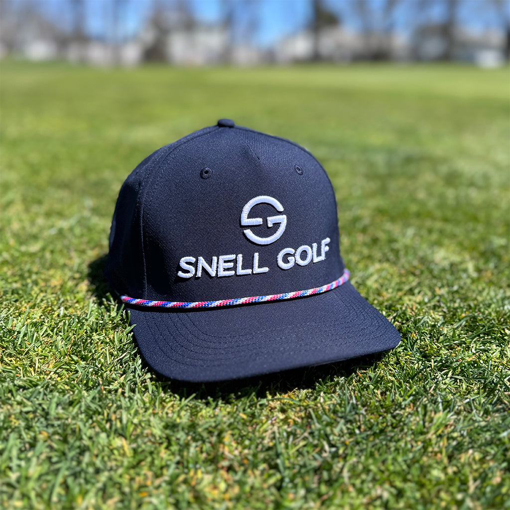 SG Rope Snapback Hats Snell Golf Navy Blue  