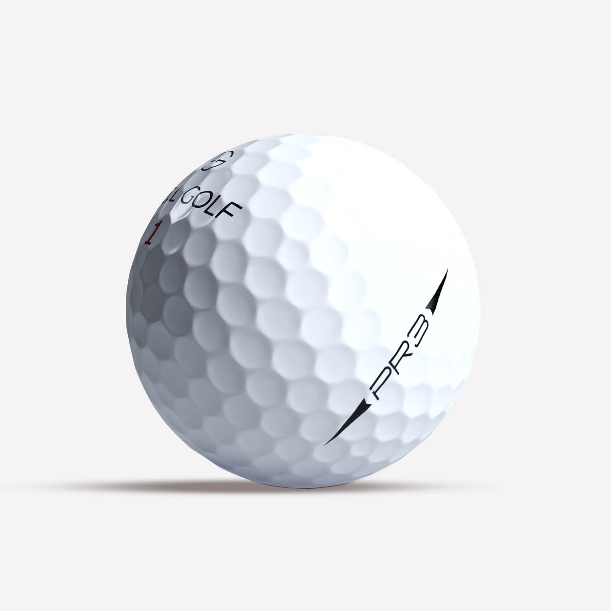 PR3 golf ball Golf Ball Snell Golf White