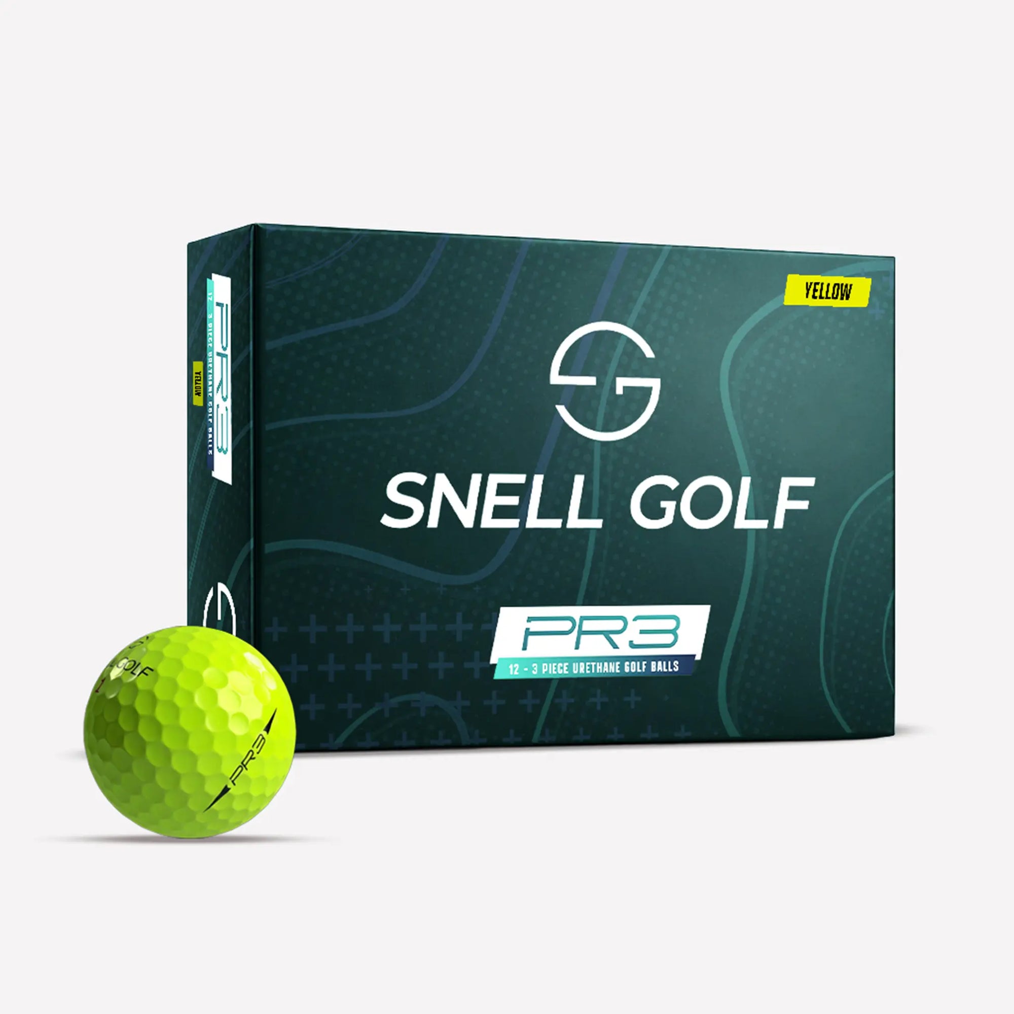 Snell PR3 Golf Ball | Soft Feel Urethane Tour Performance – Snell Golf
