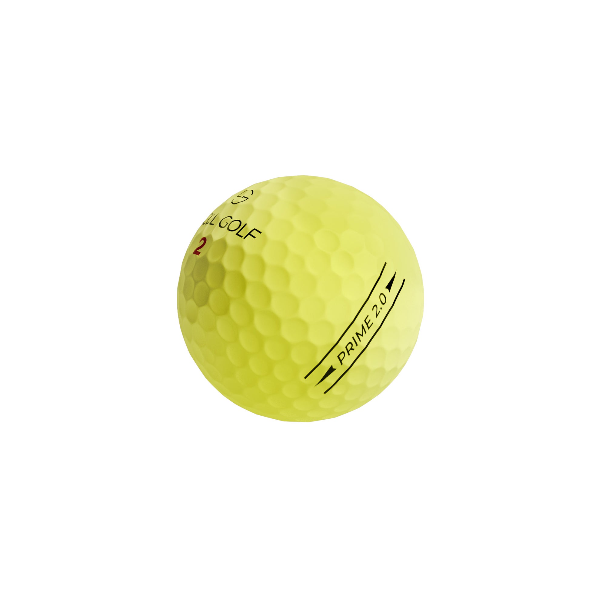 PRIME 2.0 golf ball Golf Ball Snell Golf Yellow  
