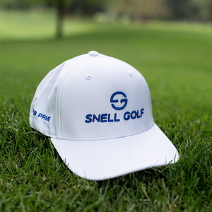 Comfort Performance Cap Hats Snell Golf White  