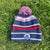 "Play Well" patched winter hat Hats Snell Golf Heather Red/White/Blue  