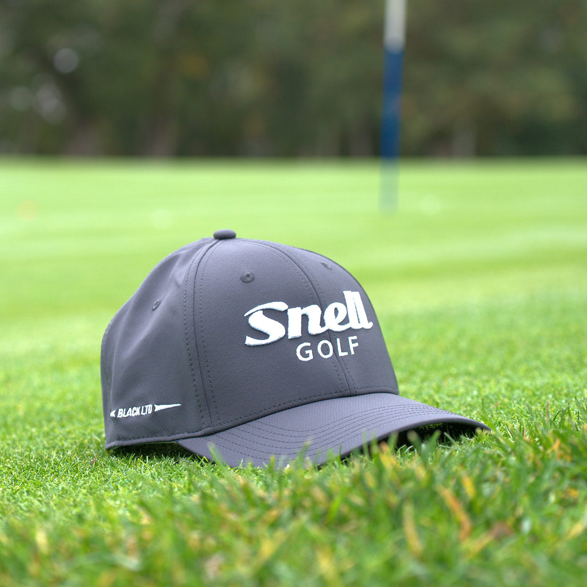 Heritage Black LTD Golf Hat Hats Snell Golf graphite