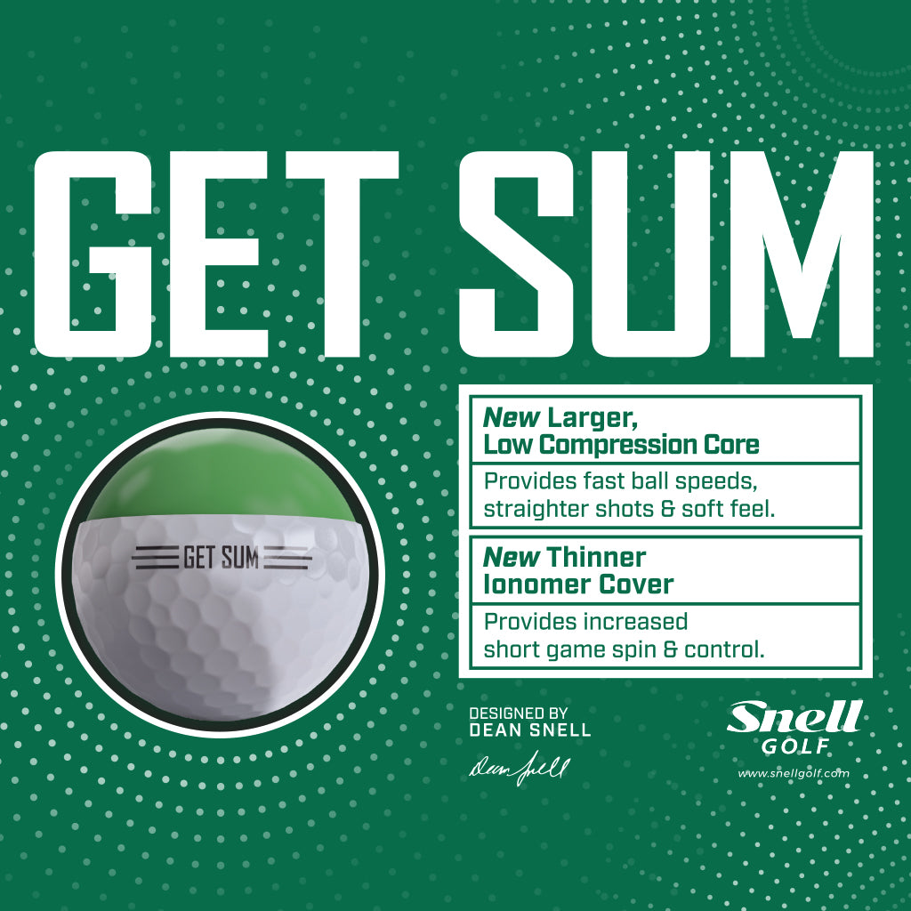 Get Sum - 2 pc. Distance Ball | Snell Golf Balls – Snell Golf