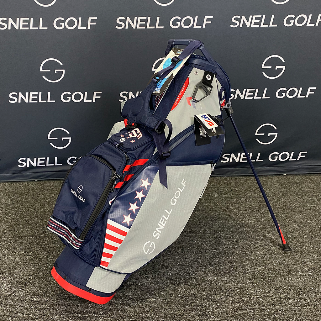 2023 Snell x Sun Mountain Golf Bag - 4.5LS 14-way golf bag Snell Golf Patriot  