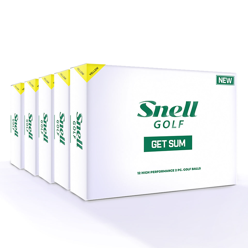Get Sum Value Pack (5 dozen) Golf Ball Snell Golf Optic Yellow  