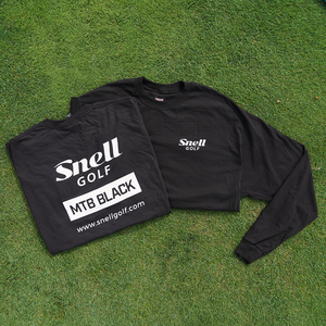 "MTB Black" T-Shirt T-Shirts Snell Golf Small Long 