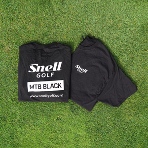 "MTB Black" T-Shirt T-Shirts Snell Golf Small Short 