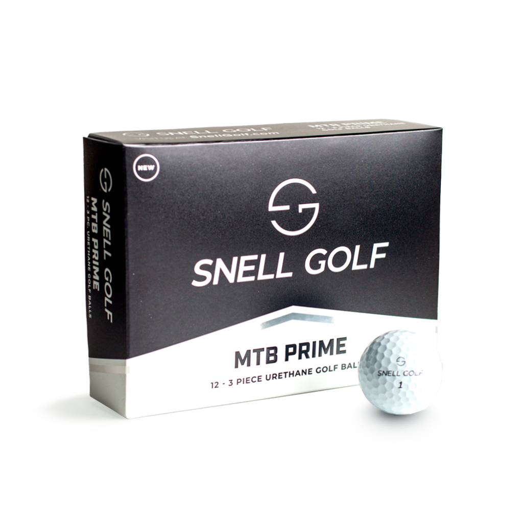 2023 MTB PRIME Golf Ball Snell Golf White  