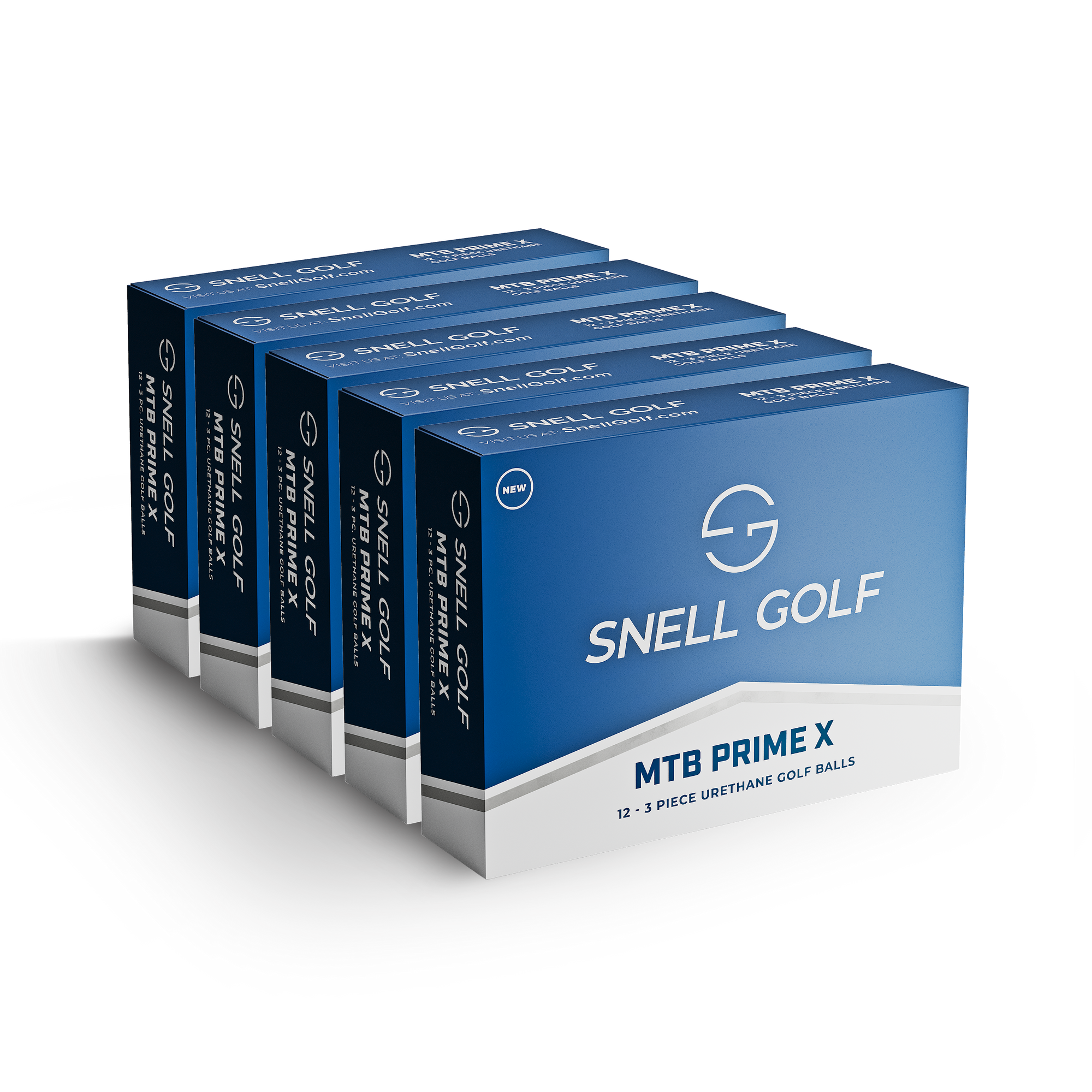 2023 MTB PRIME X Value Pack (5 dz.) Golf Ball Snell Golf   